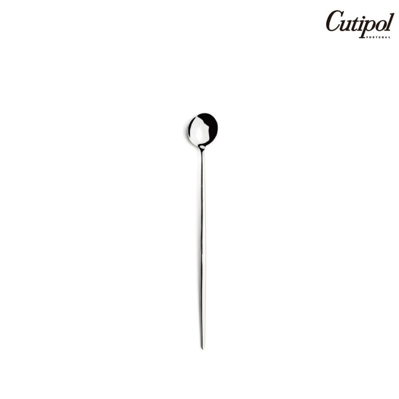 ポルトガル クチポール MOONシルバーミキシングスプーン - カトラリー - ステンレススチール ブラック