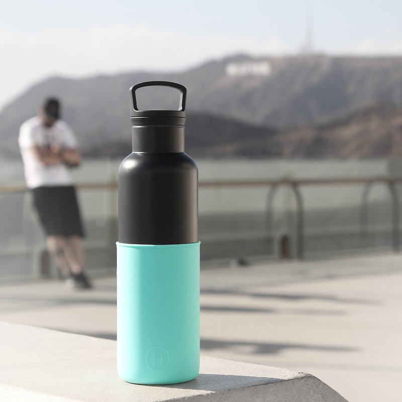 CIN CIN (BLACK-ARCTIC BLUE) 20 OZ, Stainless Steel Water Bottle - Pitchers - Other Metals Multicolor
