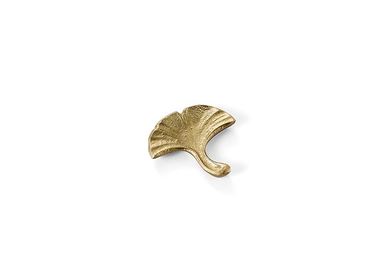 Autumn Ginkgo Chopstick Holder (Bronze) - Chopsticks - Copper & Brass Gold