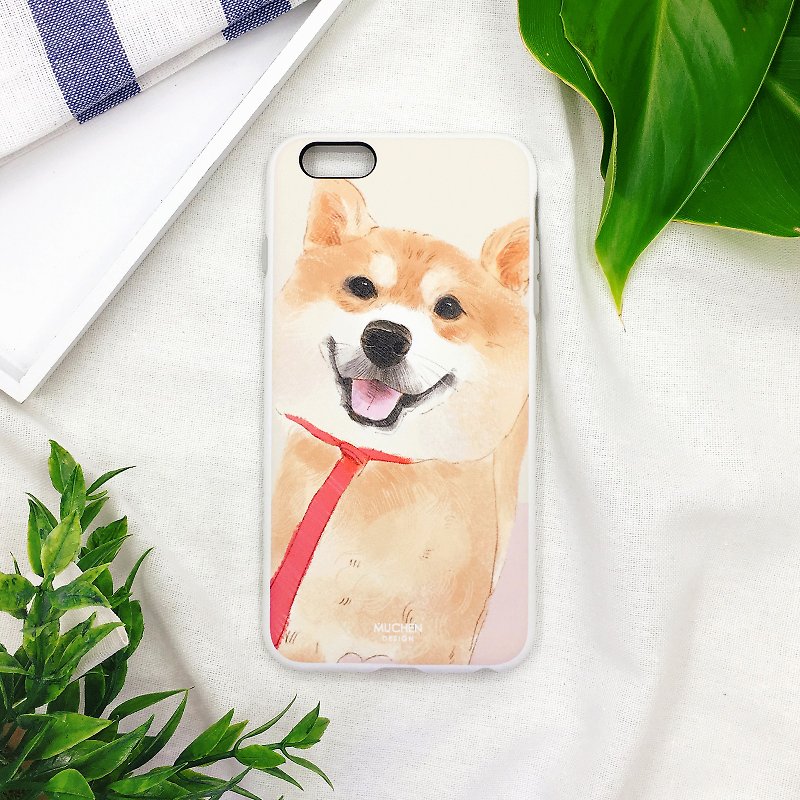 I don't want to go home! Xiaochai - Rhino Shield PlayProof joint name - Phone Cases - Plastic Orange