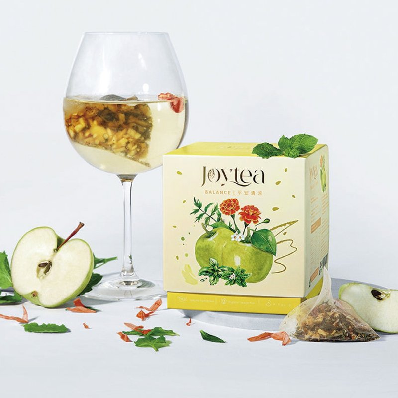 【JOYTEA 】純天然花果茶 綜合鮮果果茶水-平安清涼 (10入/盒) - 茶葉/茶包/水果茶 - 濃縮/萃取物 