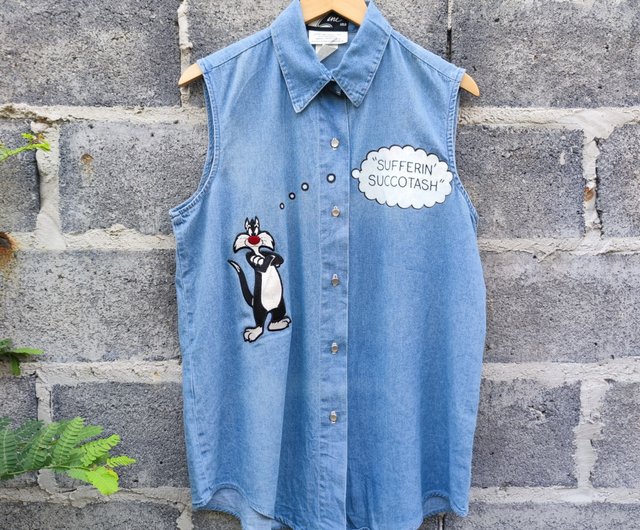 90s 90年代 ルーニーテューンズ ノースリーブ タンクトップ Tシャツ 古着 楽天市場】90s □ ワーナーブラザーズ オフィシャル ルーニー