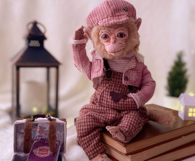 猿のリアルなおもちゃ - ショップ NatalyaPushkarevaToy 人形