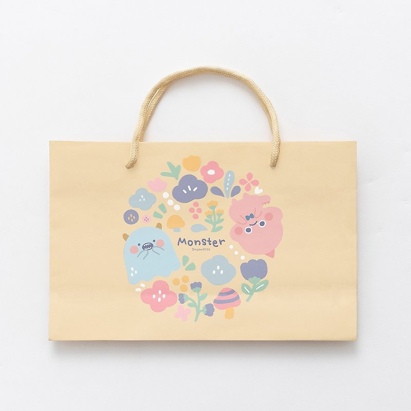 Little Monster Series Gift Bag - Other - Paper Multicolor