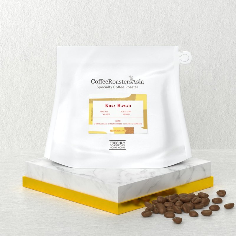 Kona Coffee Hawaii (medium roast) - Coffee - Fresh Ingredients Brown