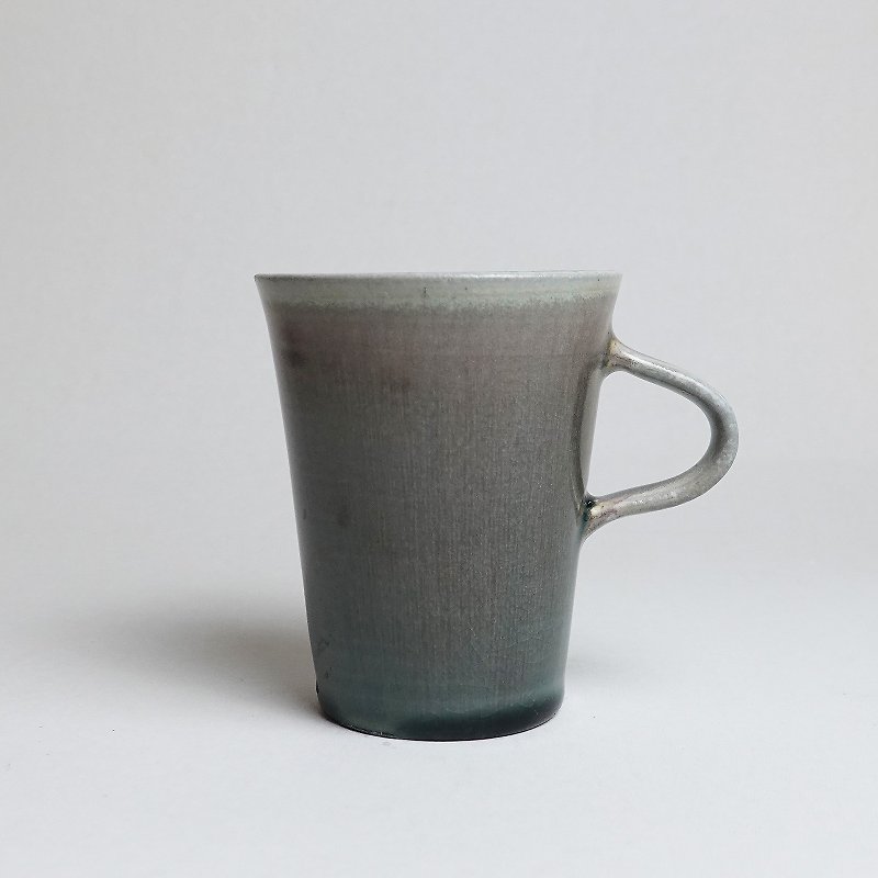 明芽窯 l 柴燒漸層釉把杯 咖啡杯 馬克杯 水杯 陶藝品 - 咖啡杯 - 陶 