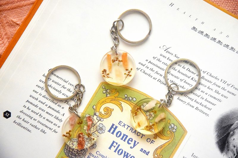 Zen Handmade Key Chain/Bag Chain - ที่ห้อยกุญแจ - พืช/ดอกไม้ 