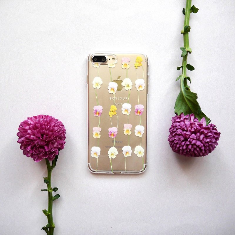 Lanxiang small vine transparent mobile phone case - Phone Cases - Silicone Multicolor