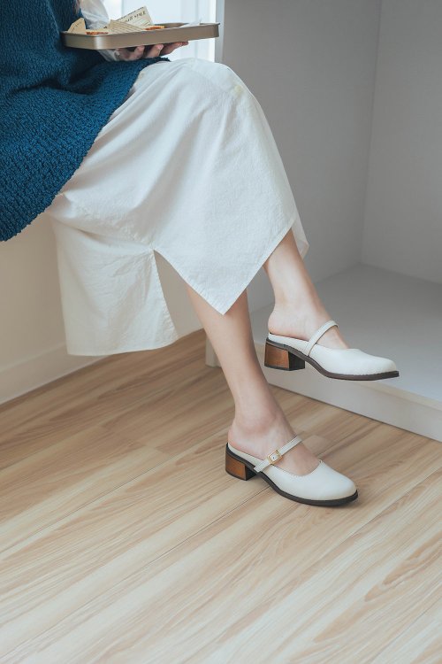 Sunlight fairy mules off white