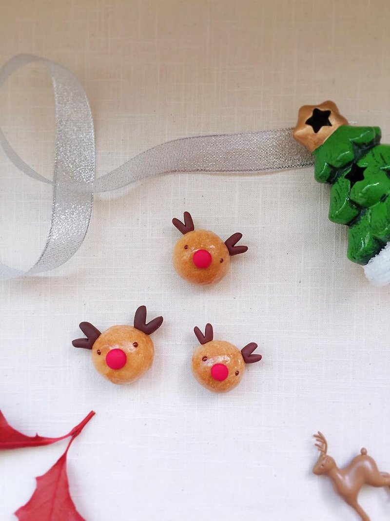 Fresh Ingredients Magnets Red - I Christmas Limited I Pocket Bread Magnet — Christmas Little Elk Bread