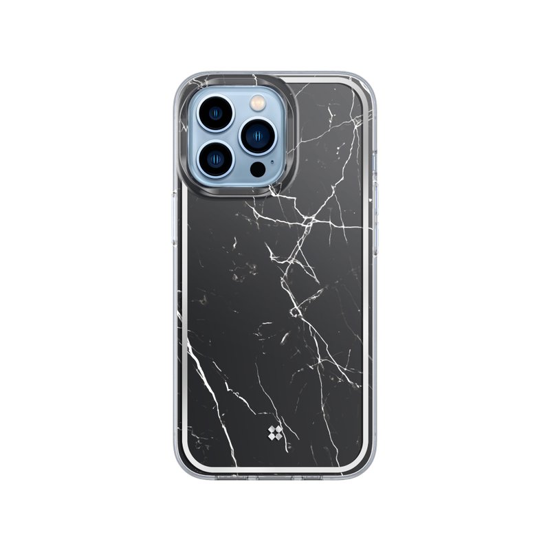 IPHONE 13 PRO MAX / 13 PRO / 13 CASE: PRISMART MARBLE BLACK - 手機殼/手機套 - 塑膠 黑色
