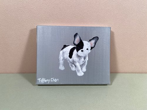 Tiffany Chen of Hope Art Studio 客製化/法國鬥牛犬/壓克力彩繪/藝術裝飾