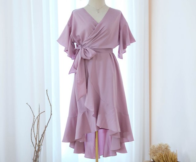 mauve sun dress