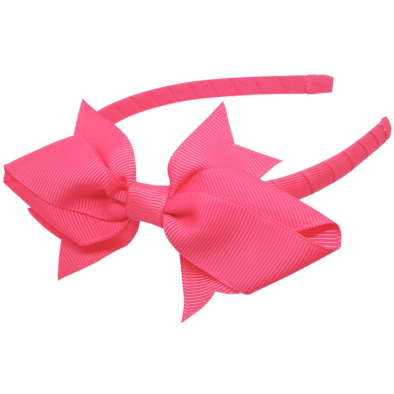Swallowtail bowknot handmade headband all-inclusive cloth handmade hair accessories Bow-Bright Smitten - Headbands - Polyester Red