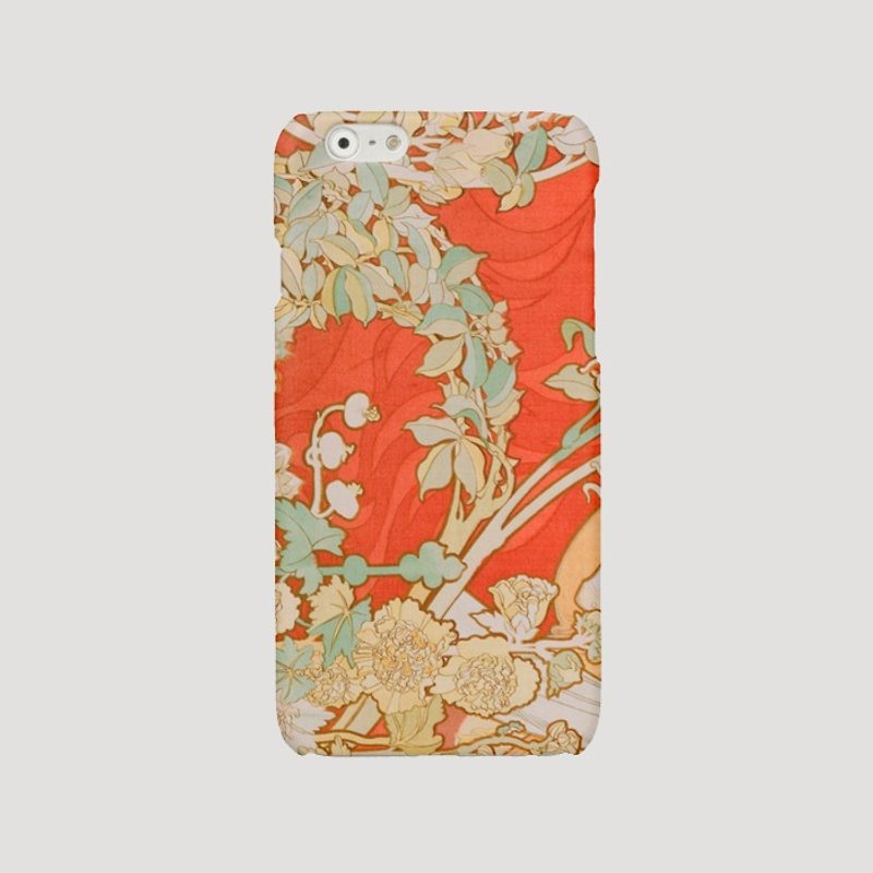 Samsung Galaxy case iPhone case phone hard case Mucha flower  221-1 - Phone Cases - Plastic 