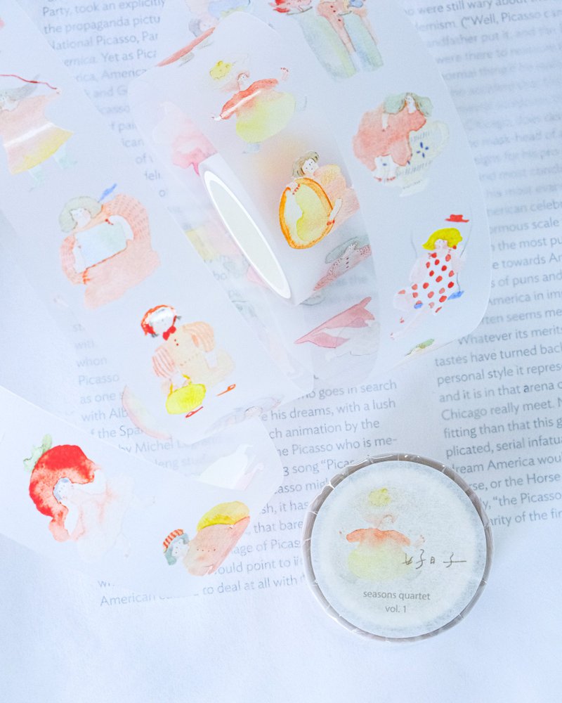 好日子 vol.1 - PET 紙膠帶 | 3cm x 5m - 貼紙 - 紙 