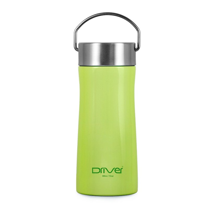 [Welfare products 5 fold up] Driver │ 316 Stainless Steel new long-lasting thermos 380ml-green - Vacuum Flasks - Stainless Steel Green
