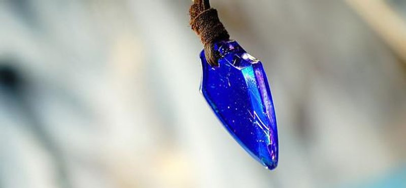 Blue flash emblem - สร้อยคอ - โลหะ 