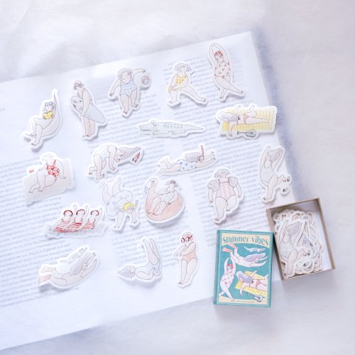 Sticker Flakes - Summer Vibes - Matchbox