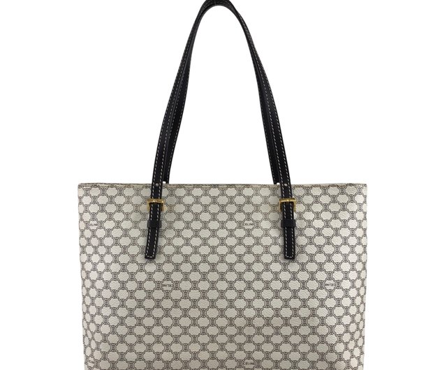 日本直送 名牌中古包 】CELINE セリーヌ マカダム トートバッグ