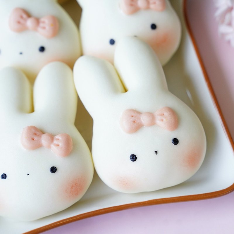 Miki Mantou Bunny Milk Buns 6pcs - Other - Other Materials White