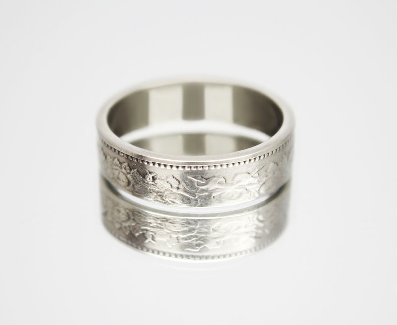 Bulgaria Coin Ring 20 stotinki 1912 coin rings for men coin rings for women - 戒指 - 其他金屬 