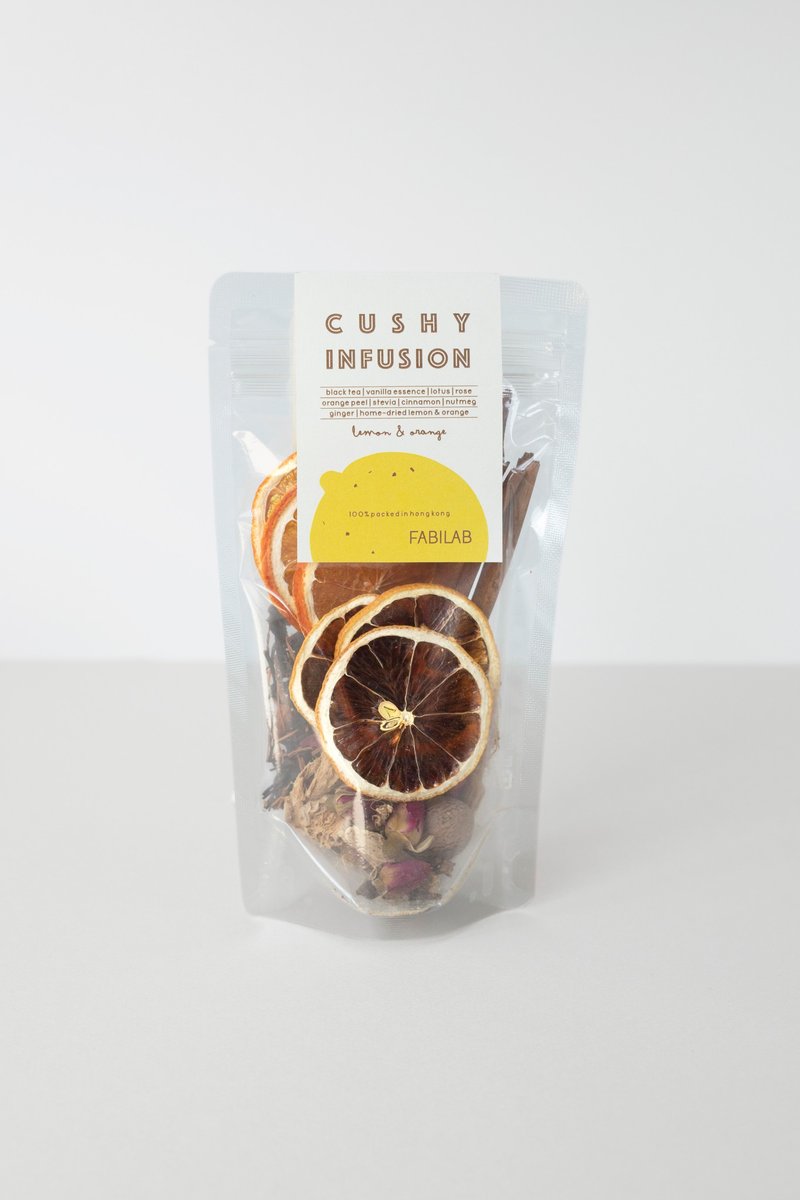 cushy infusion | lemon & orange - Tea - Other Materials 