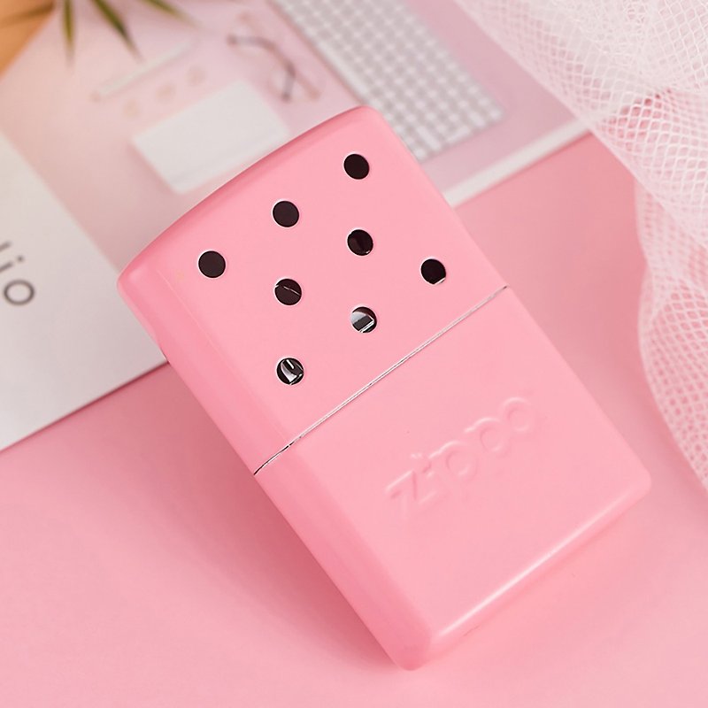 【ZIPPO Official Flagship Store】 Hand Warmer-Small (Pink-6 Hours) 40363 - Other - Stainless Steel Pink