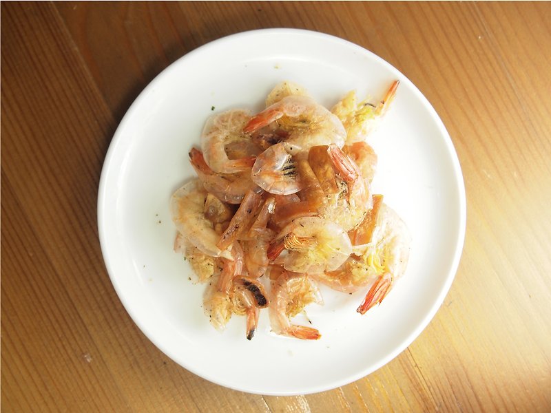 【貓的下酒菜零食系列】魷魚片と鮮蝦 - 寵物零食/肉乾 - 新鮮食材 橘色