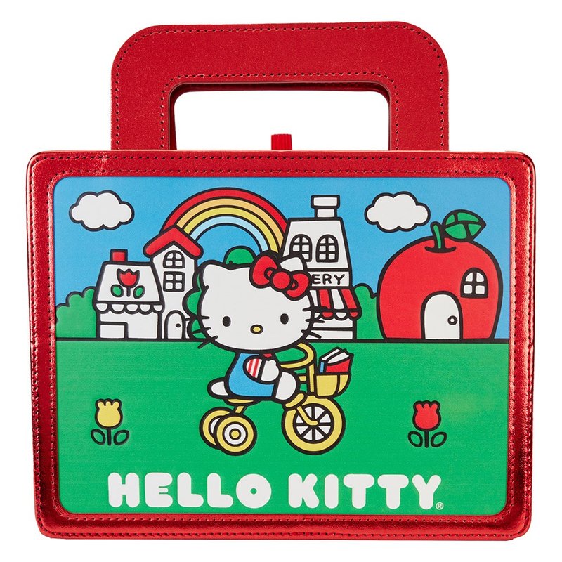 LOUNGEFLY-Hello Kitty 50th Anniversary Notebook - สมุดบันทึก/สมุดปฏิทิน - กระดาษ สีแดง