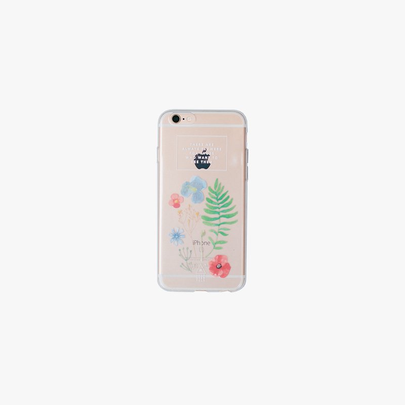 WILD FLOWERS JELLY PHONE CASE - IPHONE 7+ - Other - Other Materials 