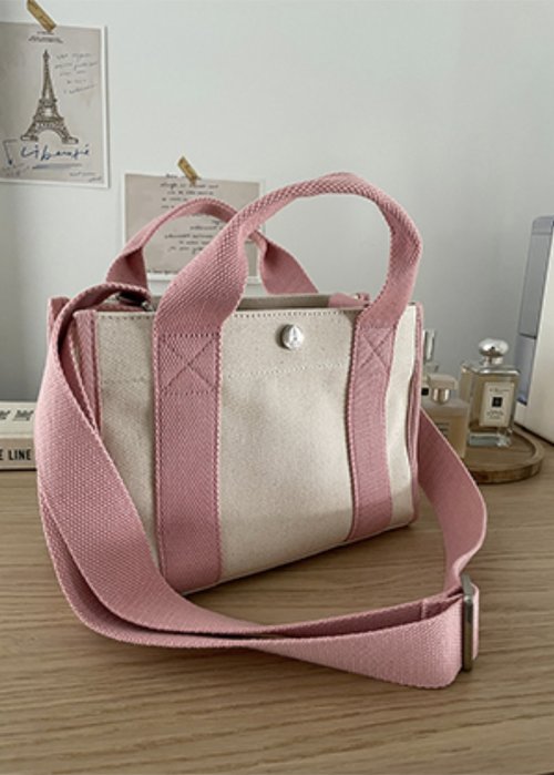 The Ally from Korea | MINI LUNA BAG | Pink | 2ways Handbag