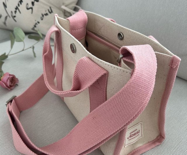 The Ally from Korea | MINI LUNA BAG | Pink | 2ways Handbag