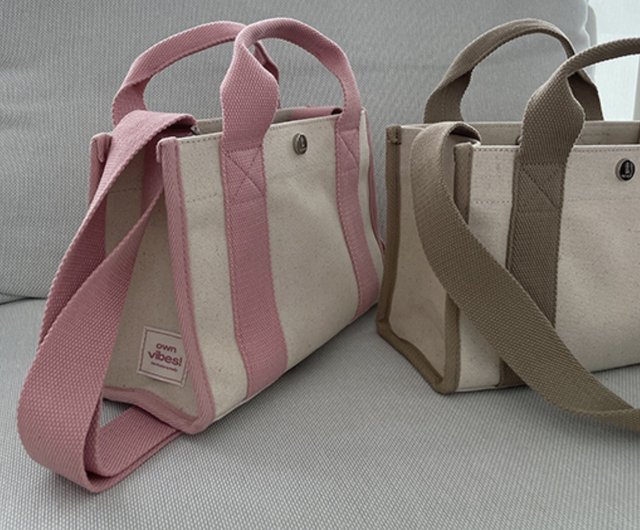 The Ally from Korea | MINI LUNA BAG | Pink | 2ways Handbag