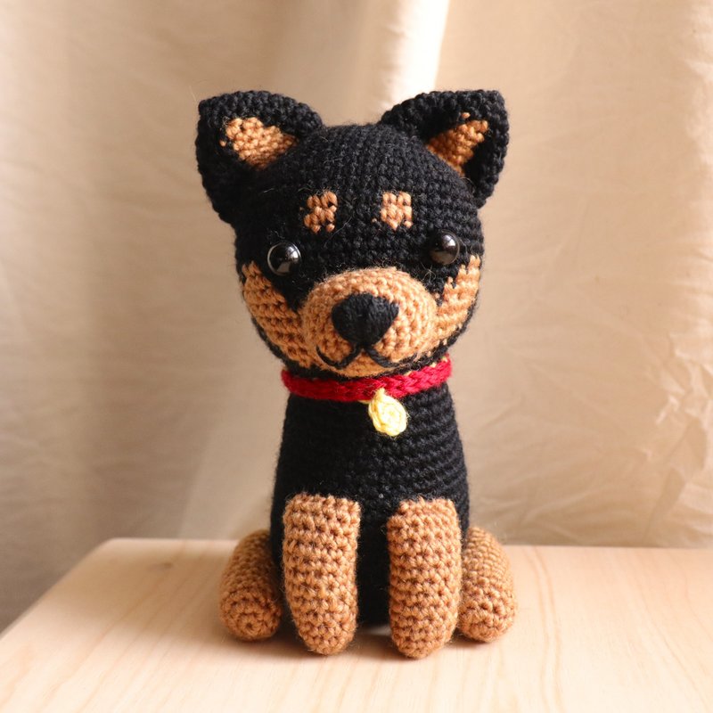 Mongrel crochet toy/amigurumi - Items for Display - Wool 