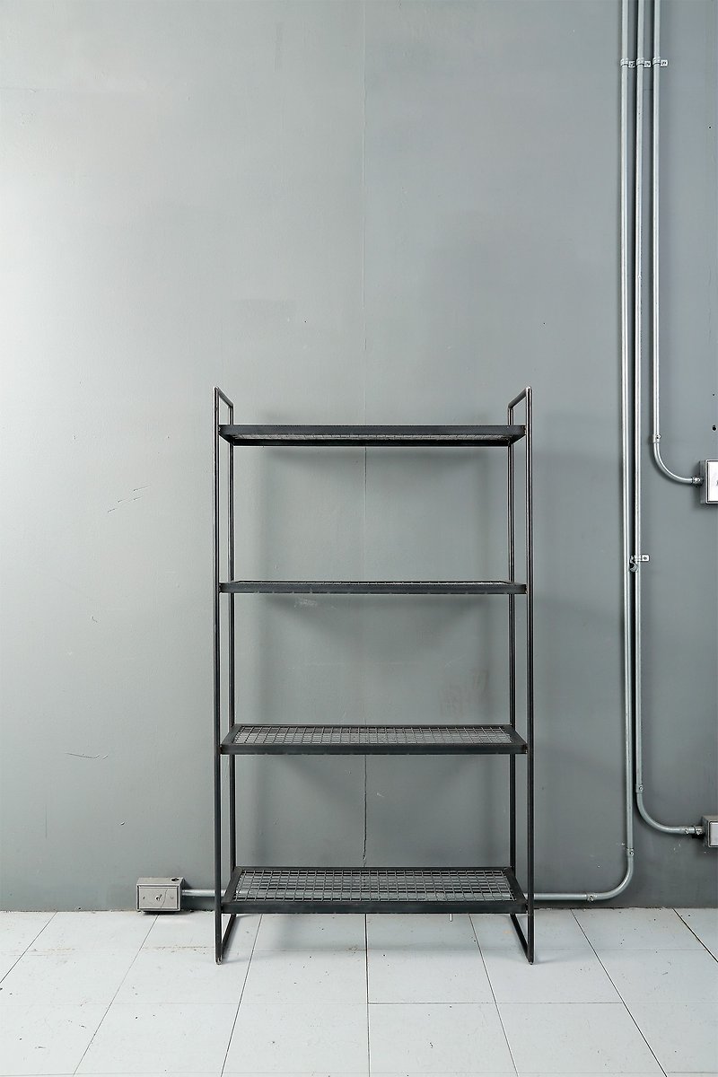 Four-layer iron net shelf - Other - Other Metals Gray