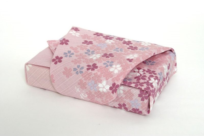 京都風呂敷包巾-宇野千代 二四巾-江戶櫻(粉) - 擺飾/家飾品 - 棉．麻 粉紅色