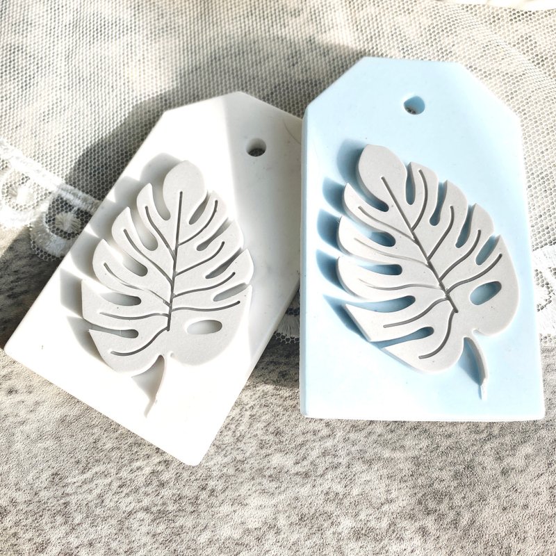 Leaf Aroma Stone Ornaments - Fragrances - Other Materials Multicolor