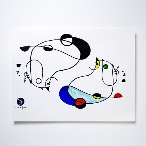 ╰ LAZY DUO TATTOO ╮ 魔幻抽象彩色柚子浴水豚紋身貼紙 原創動物刺青設計飾物 防水防敏