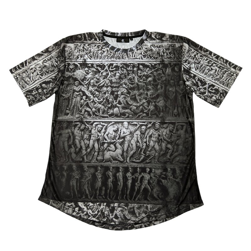 BC200 棉感T - T 恤 - 聚酯纖維 黑色