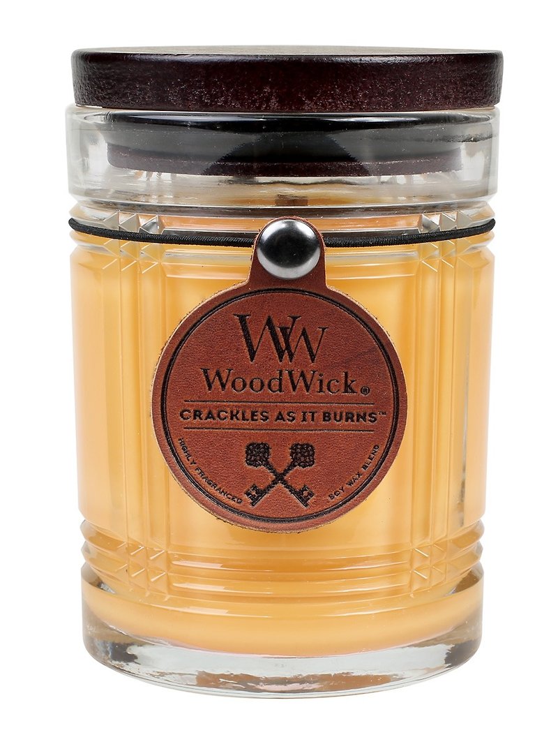 【VIVAWANG] WW10oz男性の香りのキャンドル（チーク）●熱帯雨林温かいウッディの香り - アロマ・線香 - その他の素材 