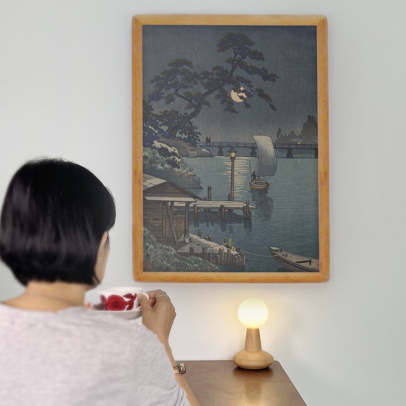 大正浪漫 數位版畫 經典 藝術微噴 博物館收藏 TR047 - 海報/掛畫/掛布 - 紙 白色