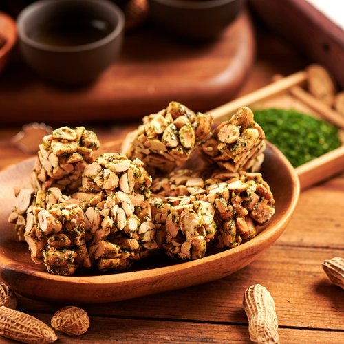 布田食品PeanuTend-艋舺老爐火花生糖 【布田食品】海苔花生糖