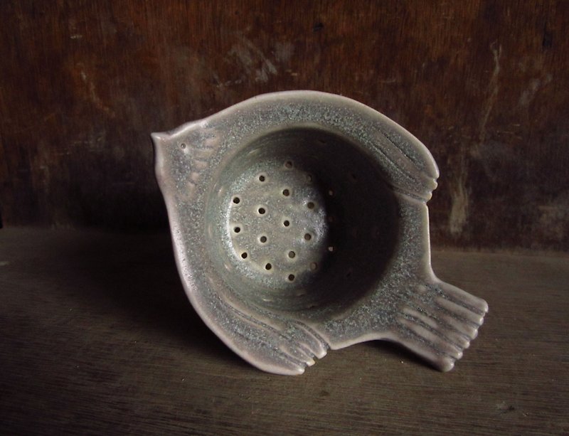 Flying tea filter - gray - Teapots & Teacups - Pottery 