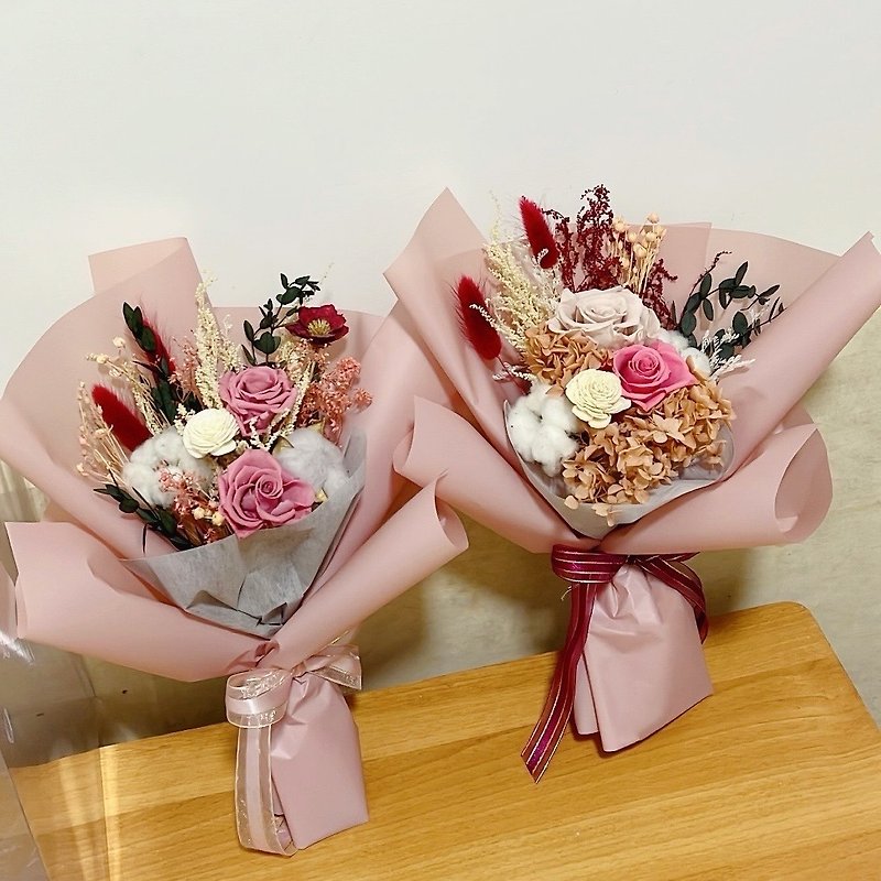 │Mother's Day Limited Offer│Mother's Day Bouquet-Preserved Flower Bouquet - ช่อดอกไม้แห้ง - พืช/ดอกไม้ 