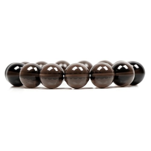 正佳珠寶 Gemsrich Jewelry 【正佳珠寶】黑曜石 頂級冰種黑曜石 14mm 冰種黑曜石手珠