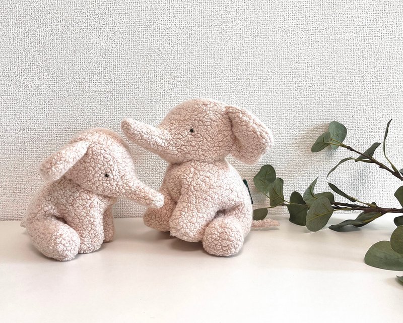 elephant ( baby pink ) - ของเล่นเด็ก - วัสดุอื่นๆ สึชมพู