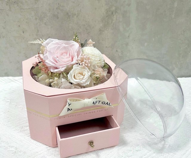 Crystal Picture Box - Flower