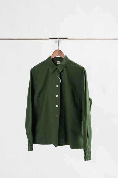 初戀販賣所 庫存新品 瑞典M70軍用女子襯衫【初戀販賣所】E211