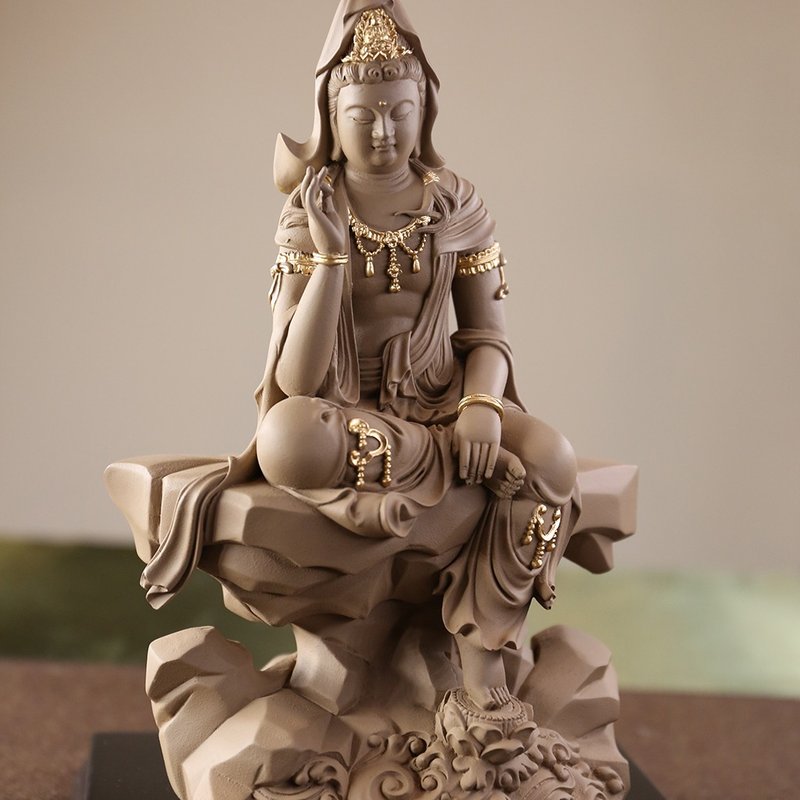 Distributing medicine Bodhisattva - Stuffed Dolls & Figurines - Resin Gray